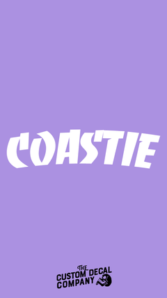 Coastie Decal