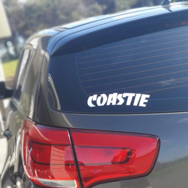 The Original Coastie decal - Black - Image 2