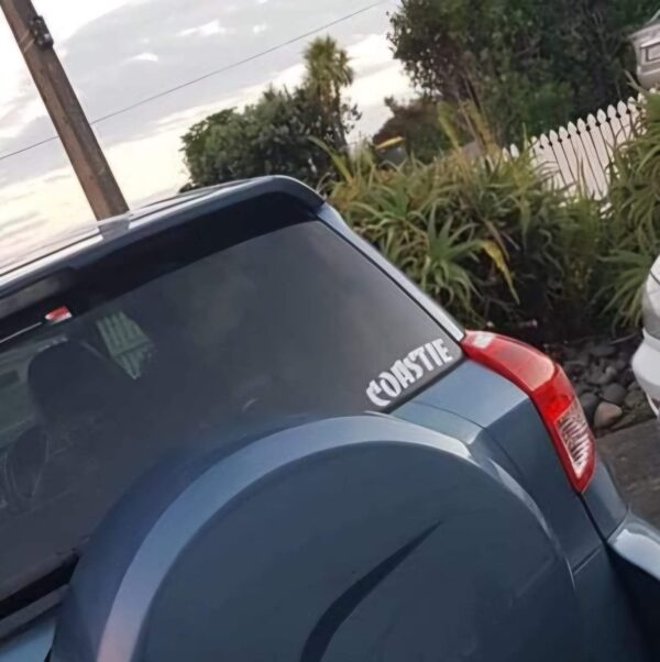The Original Coastie decal - Black - Image 4
