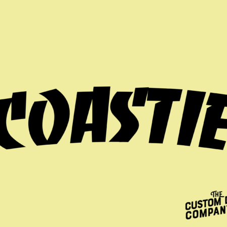 The Original Coastie decal - Black