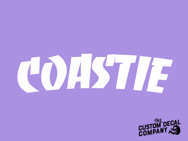 the original coastie decal